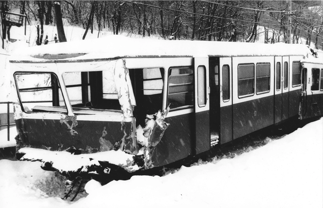 Fogaskerekű baleset 1987