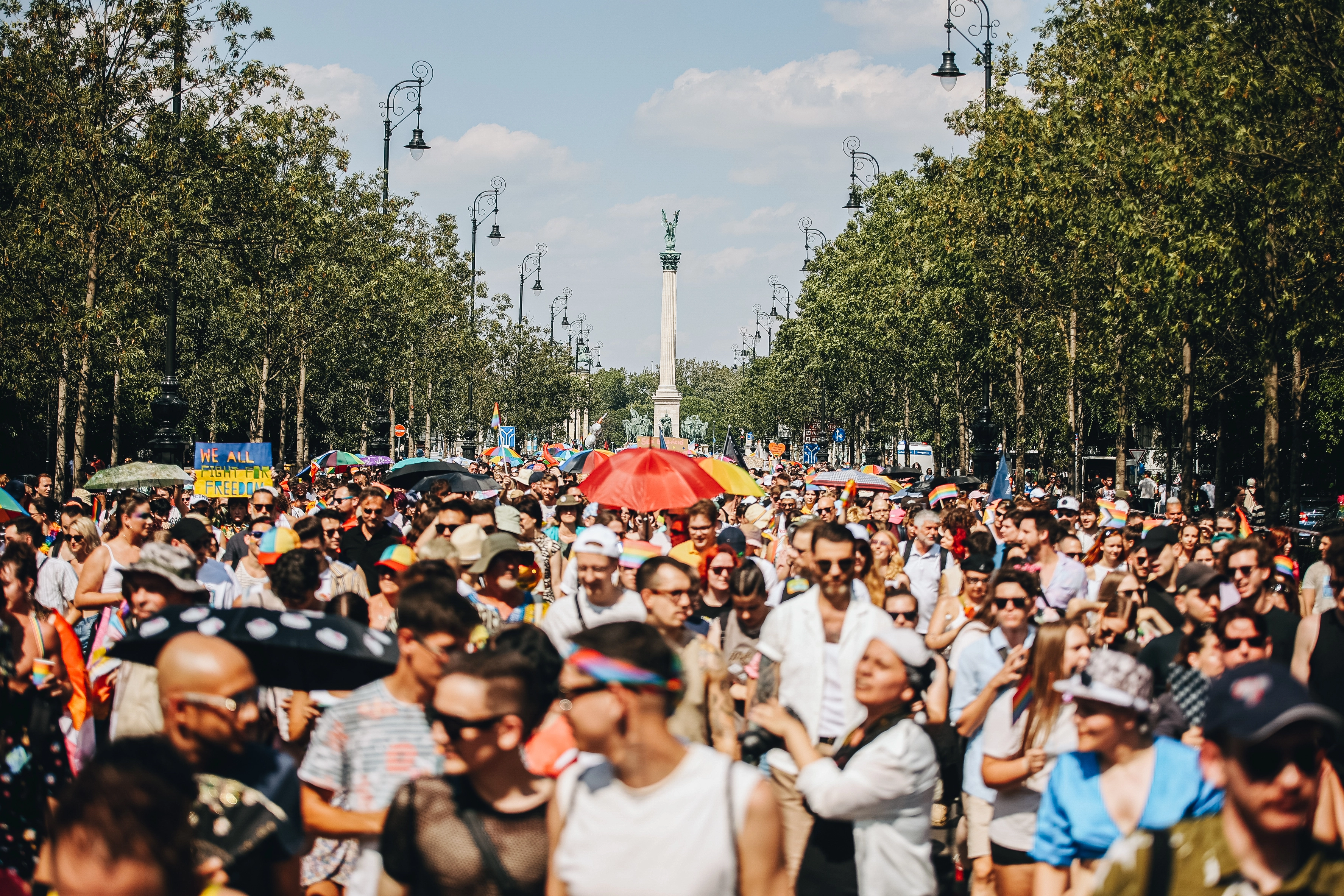35 ezer ember vonult fel az idei Budapest Pride-on