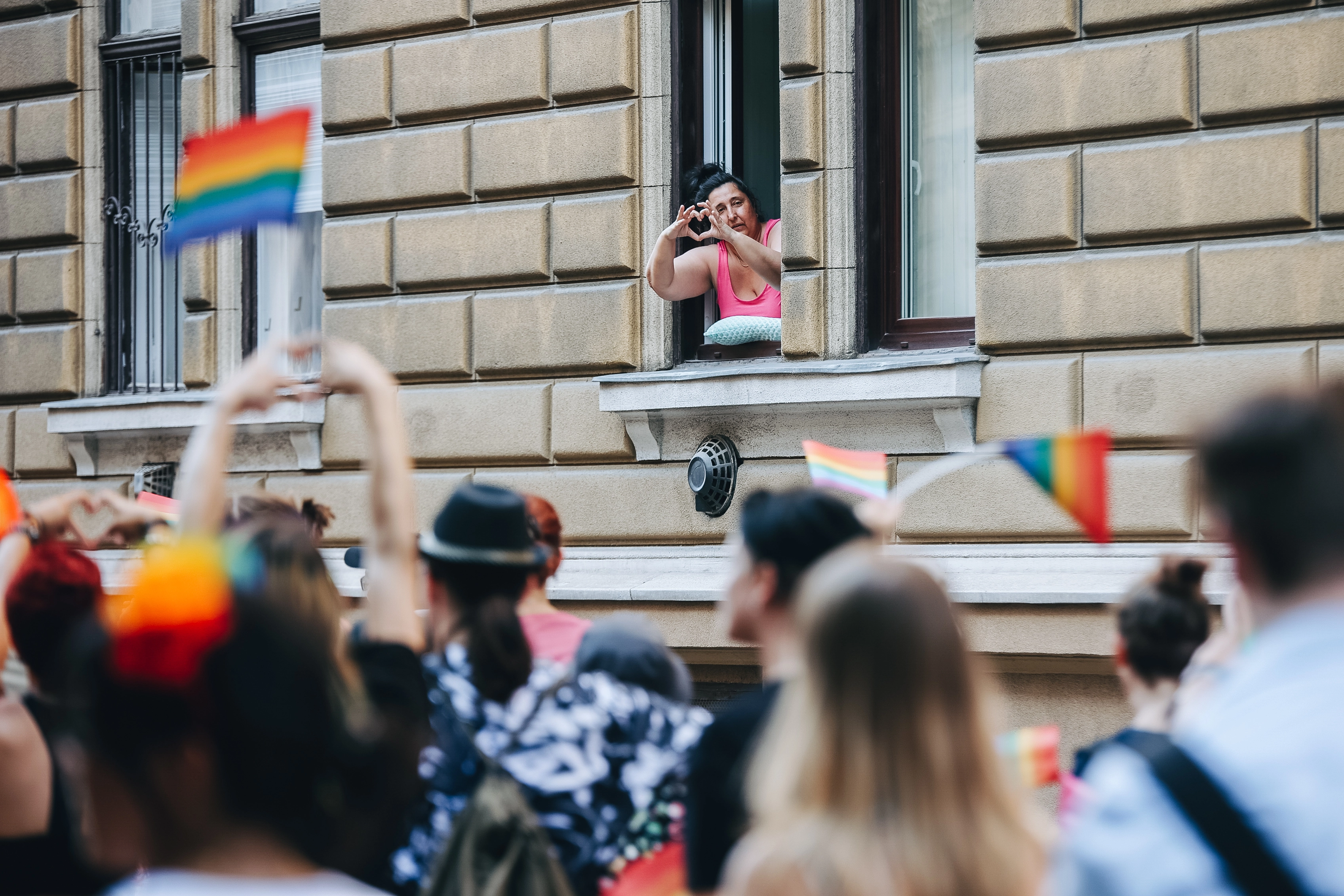 Képeink a 28. Budapest Pride felvonulásról