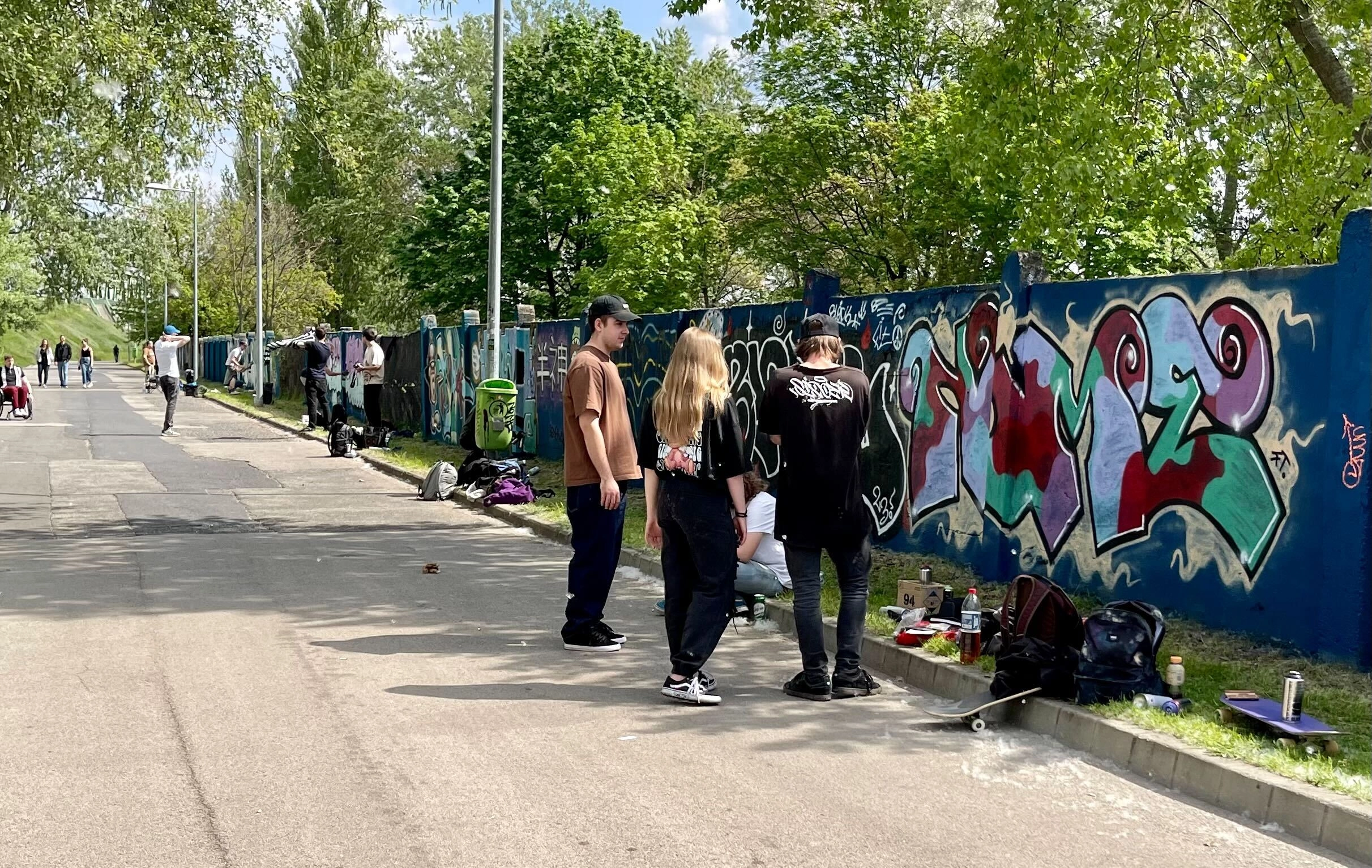Videó! Graffiti falat adtak át Óbudán, egész hétvégén várják az érdeklődőket 