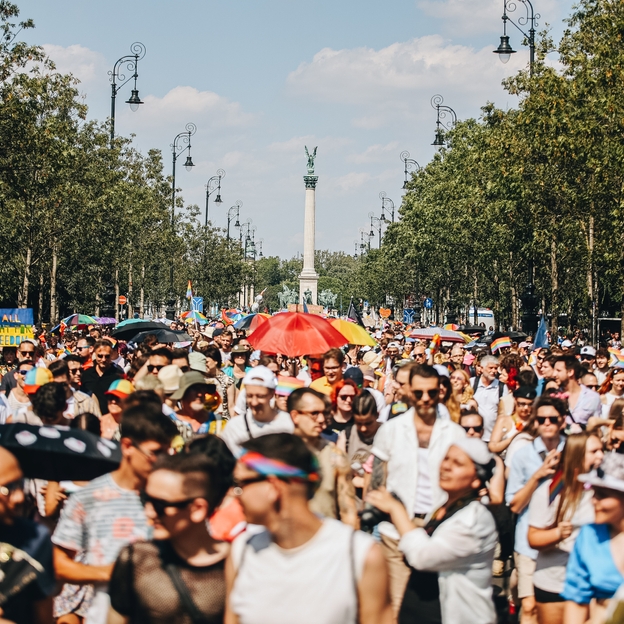 35 ezer ember vonult fel az idei Budapest Pride-on