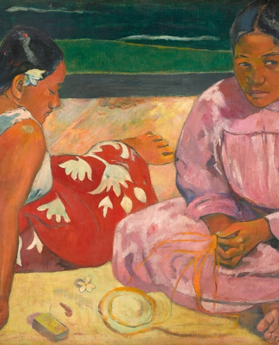 Paul Gauguin, Tahiti nők, 1891, Musée d’Orsay, Párizs / Paul Gauguin, Tahitian Women, 1891, Musée d’Orsay, Paris