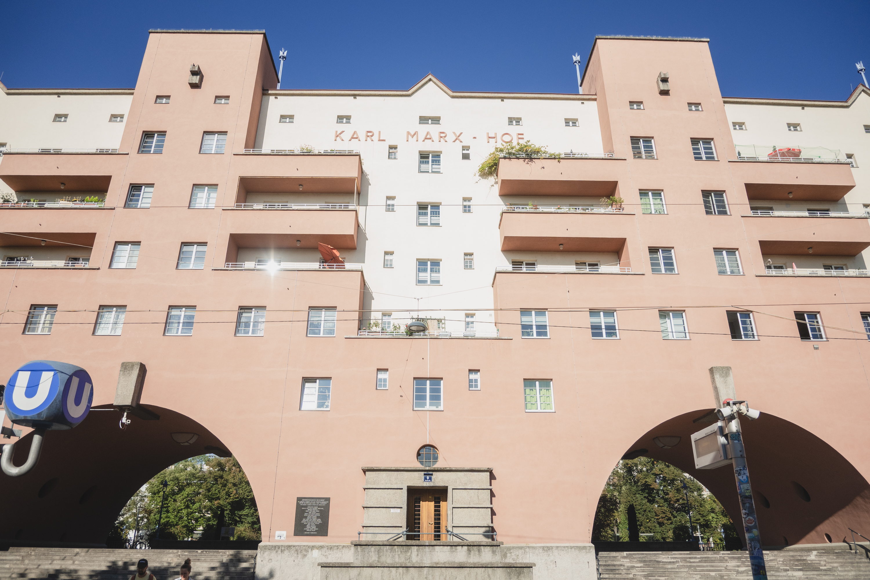 Bécs, Karl-Marx-Hof, 2025 szeptember