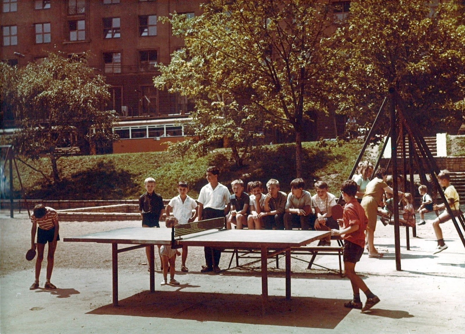 Horváth-kert 1965-ben.