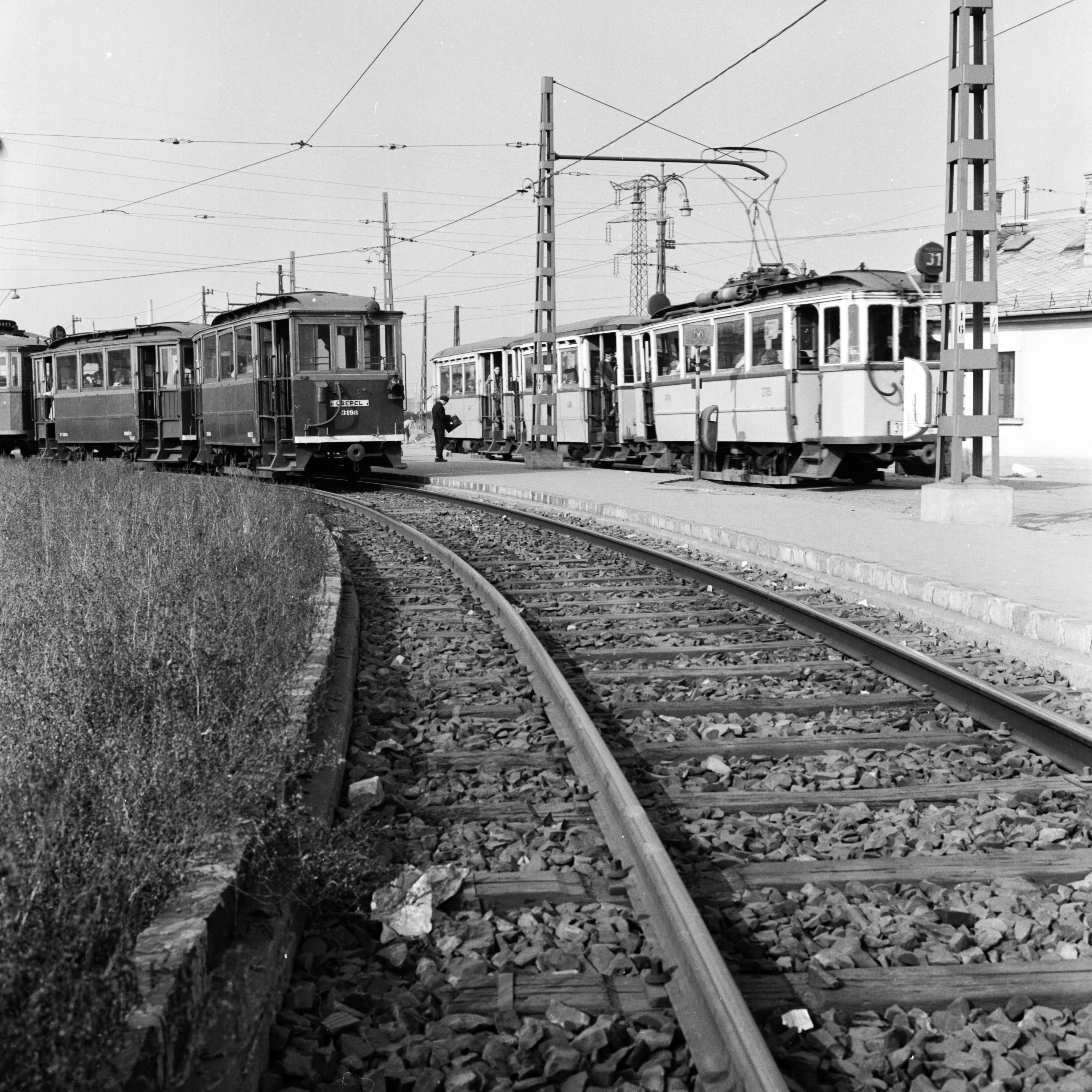 Így szakadtak szét a fonódó villamosok az 1970-es évekre