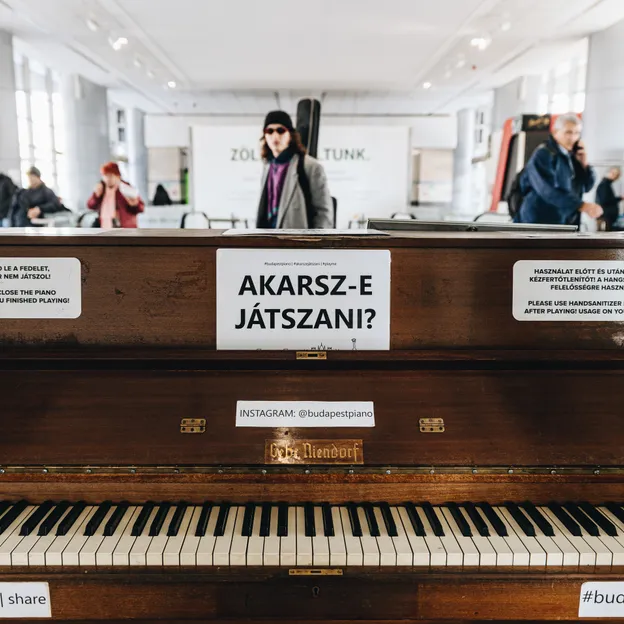 Új helyszínen bukkant fel egy köztéri zongora Budapest szülinapján