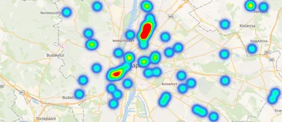 Itt van Budapest betörési hőtérképe - ezek a "legnépszerűbb" környékek