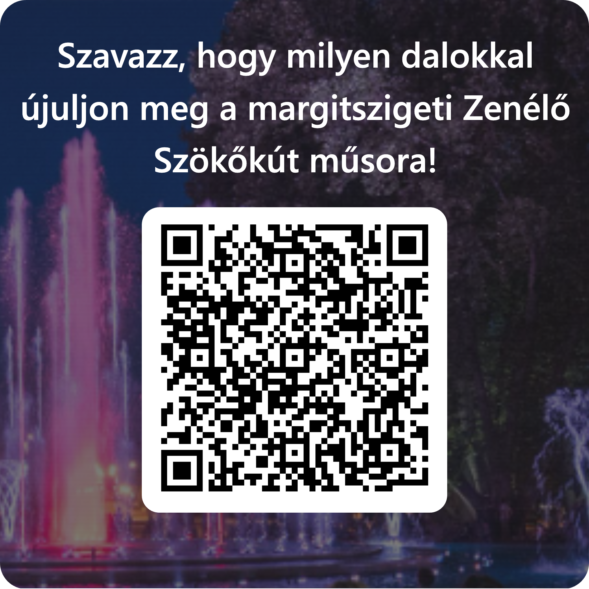 margitszigeti szökőkút