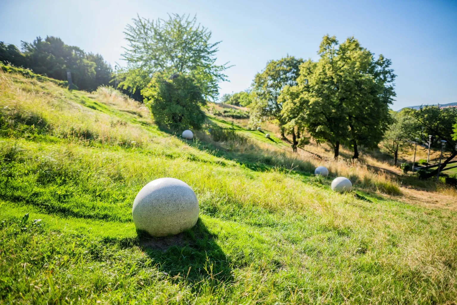 land art a Mandela parkban