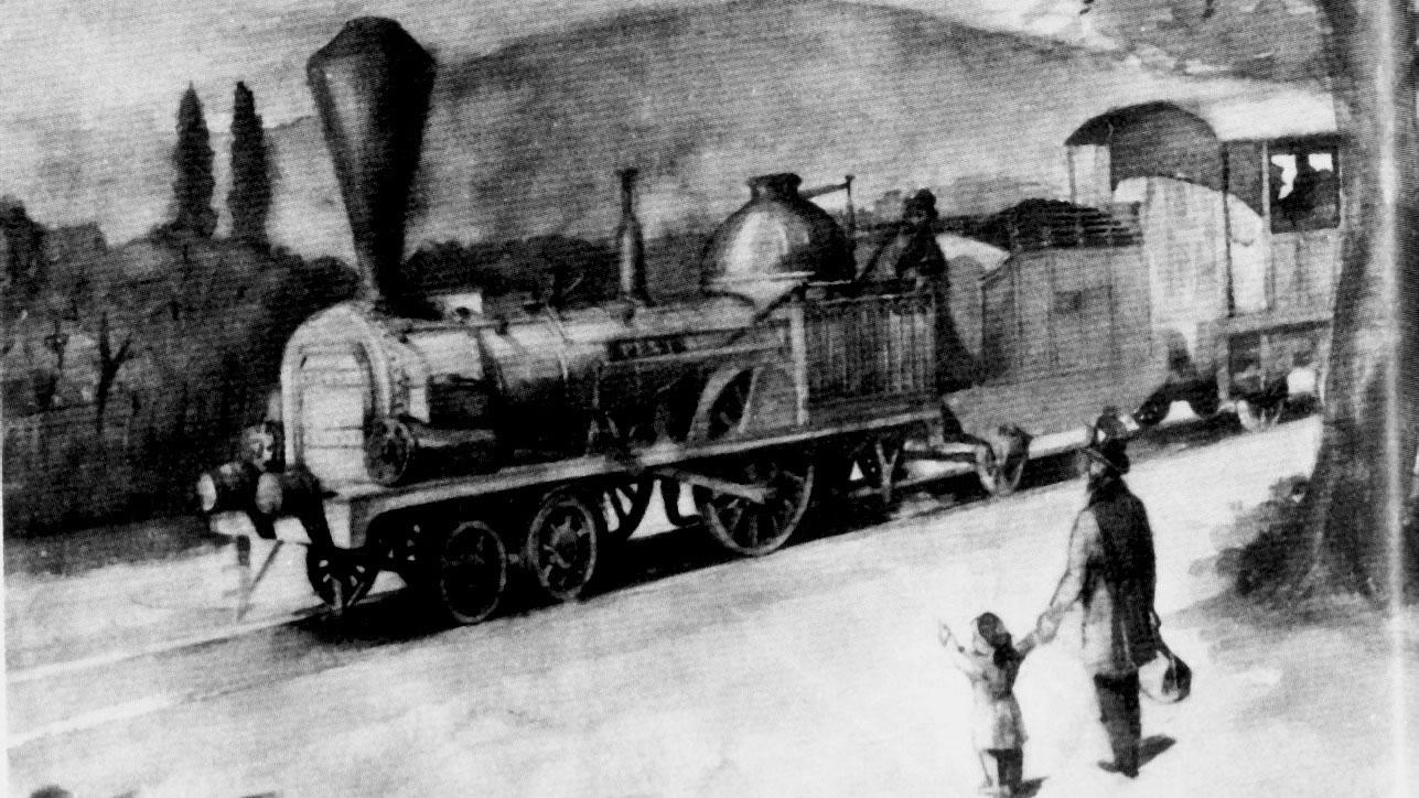 A pesti csoda – avagy épphogy elindult az első vasút Pesten